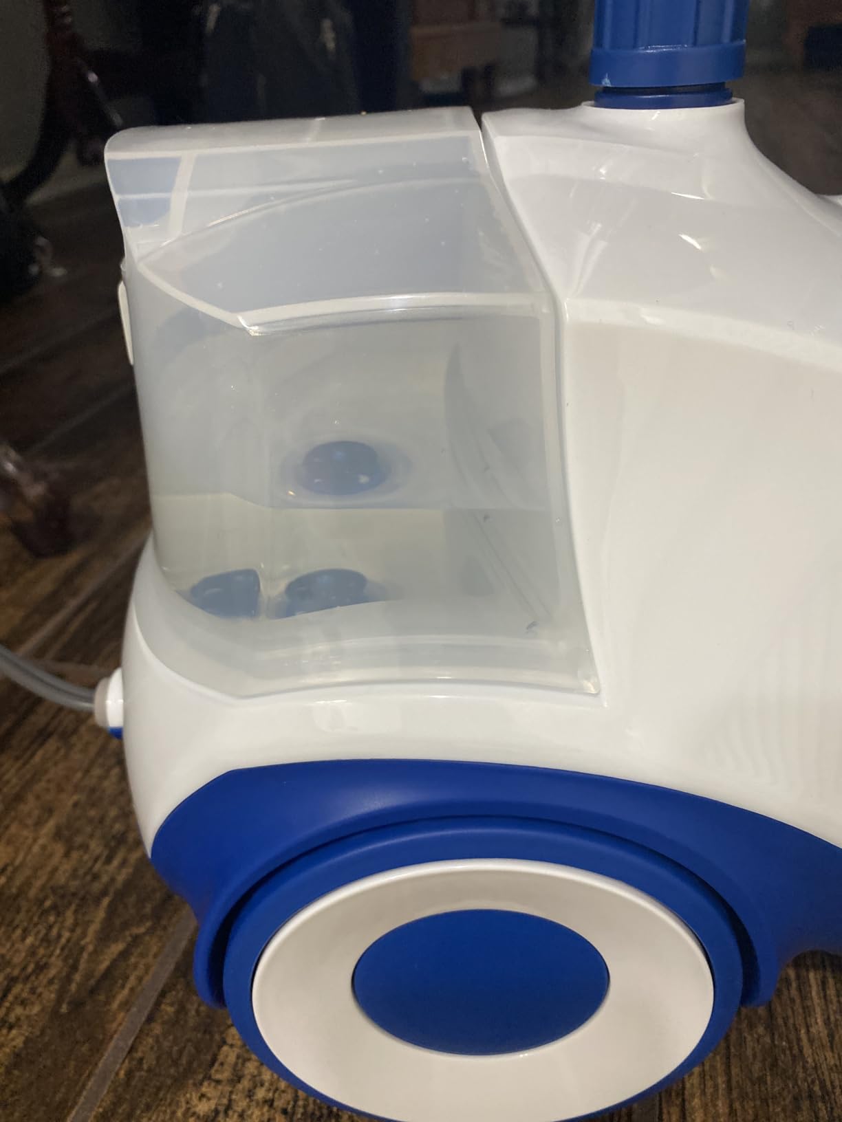 Sweetcrispy Standing Garment Steamer, 1500W Powerful Steamer for Clothes with Roll Wheels, 1.7L Water Tank for 55 Min Continuous Steaming, Professional Wrinkle Remover Heats in 45 Seconds customer photo 1