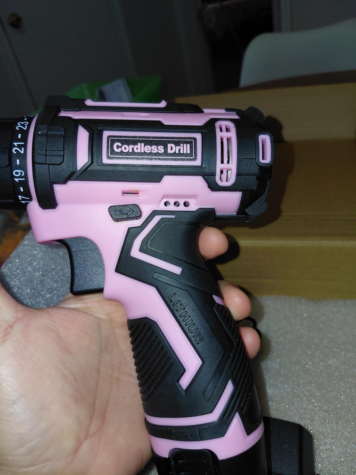 Cordless Drill Set,12V Power Drill Driver 3/8
