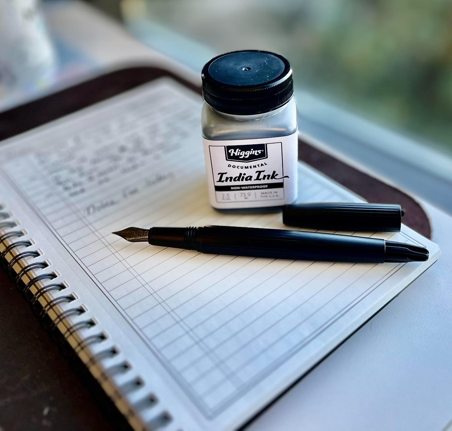 TAG Submarine Luxury Fountain Pen - TurbineDriven Refill, Steel Black Fine Nib, Elegant Writing Gift customer photo 1