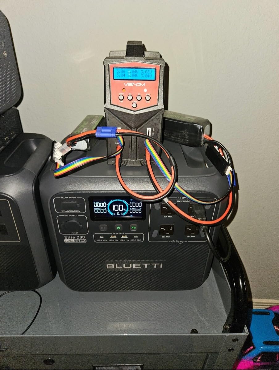 Renogy Elite 200 V2 Portable Power Station, 2073.6Wh LFP Battery Backup w/ 4 2600W AC Outlets (3900W Power Lifting), 0-80% Fast Charging in 50 Min, Solar Generator for Camping, Off-grid and Emergency customer photo 2