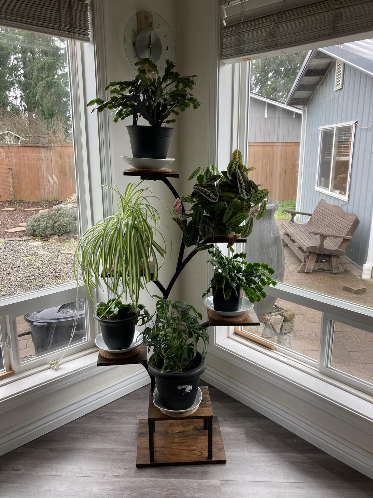 Plant Stand Indoor with Grow Lights, 7 Tiered Indoor Plant Shelf, 49