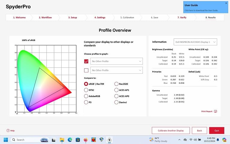 SpyderPro Monitor Calibration Tool: Ensures Accurate Color When Viewing and Editing Photos and Videos customer photo 2