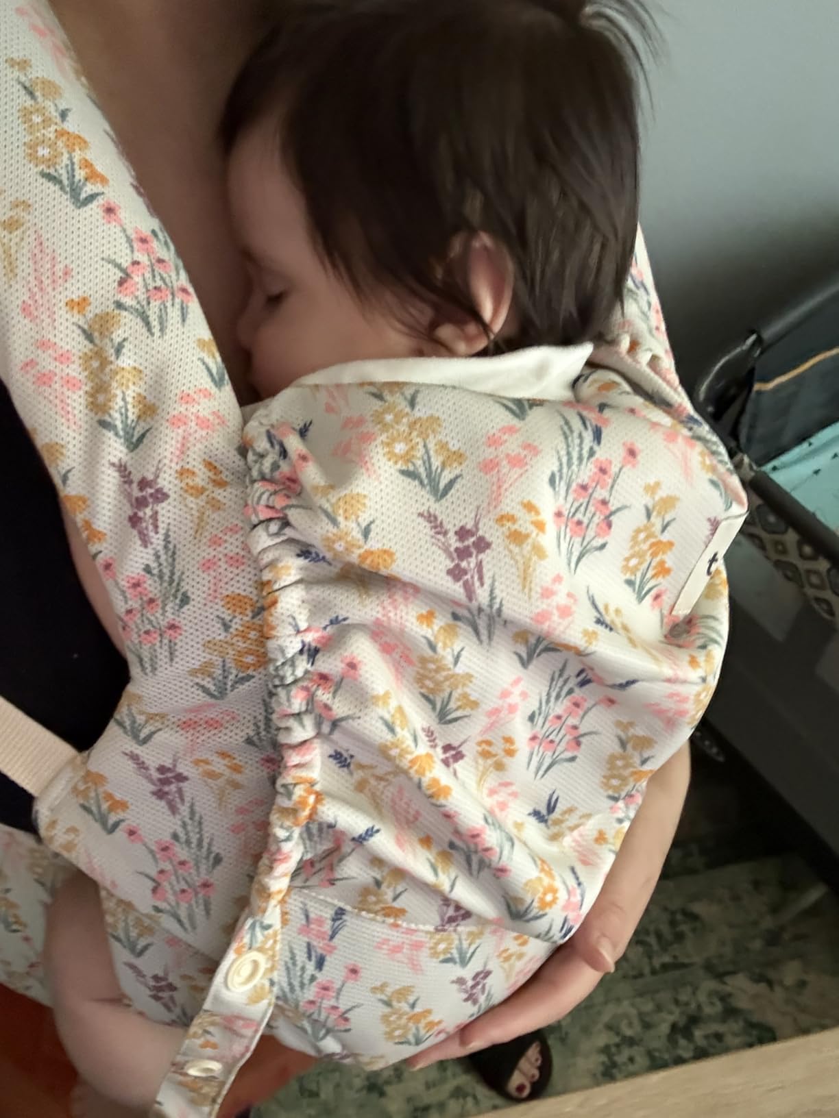 Baby Tula Explore Carrier - Breathable Baby Carrier Newborn to Toddler - Adjustable Toddler Carrier - Multiple Ergonomic Positions Front and Back - Ergonomic Fit for 7-45 lb - Mesh, Beyond customer photo 2