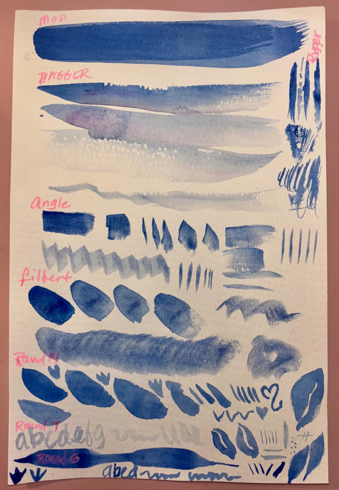 ARTIFY Watercolor Brush Set, 8 Pcs Professional Paint Brushes with Case for Beginners and Artists, Various Shapes, Optimized Hairs for Watercolor, Gouache, Ink, Tempera, and Fabric Painting customer photo 2