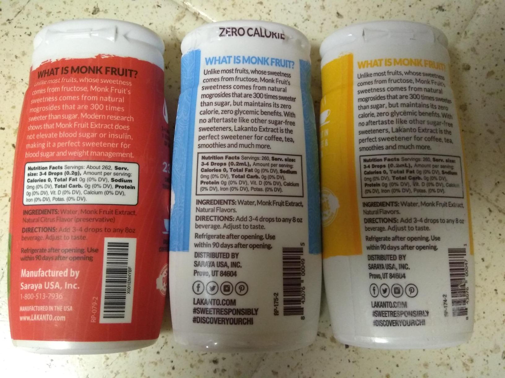 Lakanto Liquid Monk Fruit Extract Drops, Caramel - Erythritol Free Sugar Substitute Sweetener For Tea, Coffee, Smoothies, Yogurt, Cereal, Cocktails, Sugar Free, Vegan, Keto, Zero Sugar (1.76 Fl Oz) customer photo 1