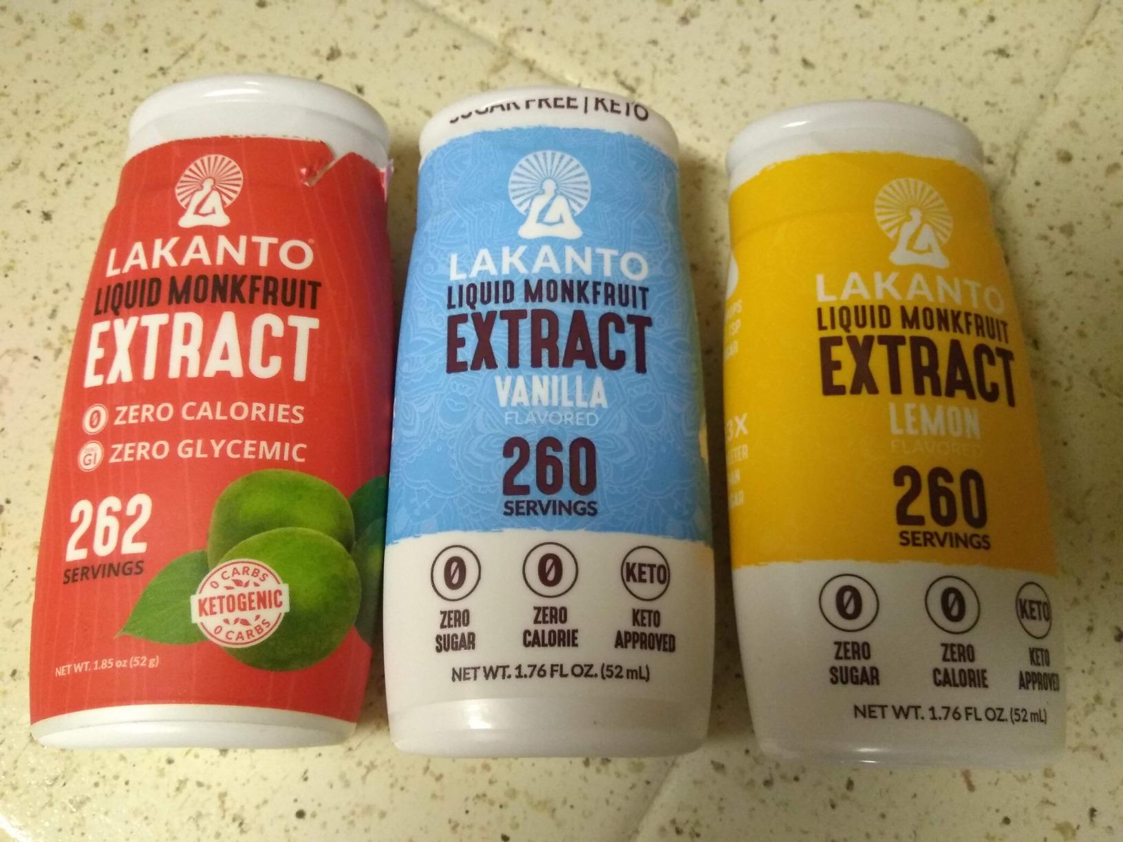 Lakanto Liquid Monk Fruit Extract Drops, Caramel - Erythritol Free Sugar Substitute Sweetener For Tea, Coffee, Smoothies, Yogurt, Cereal, Cocktails, Sugar Free, Vegan, Keto, Zero Sugar (1.76 Fl Oz) customer photo 2