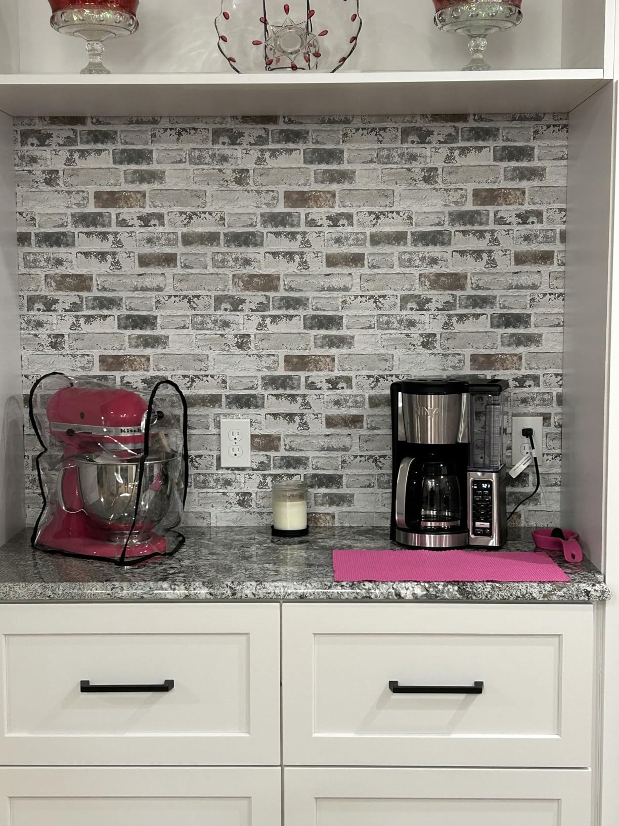 Brick Wallpaper Peel and Stick Wallpaper 17.3