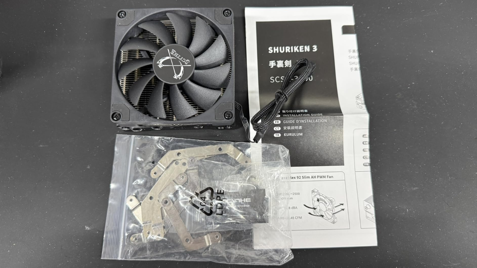 Scythe Shuriken 3, 92mm Low-Profile CPU Cooler, AMD AM5/ LGA1700 Supported customer photo 2