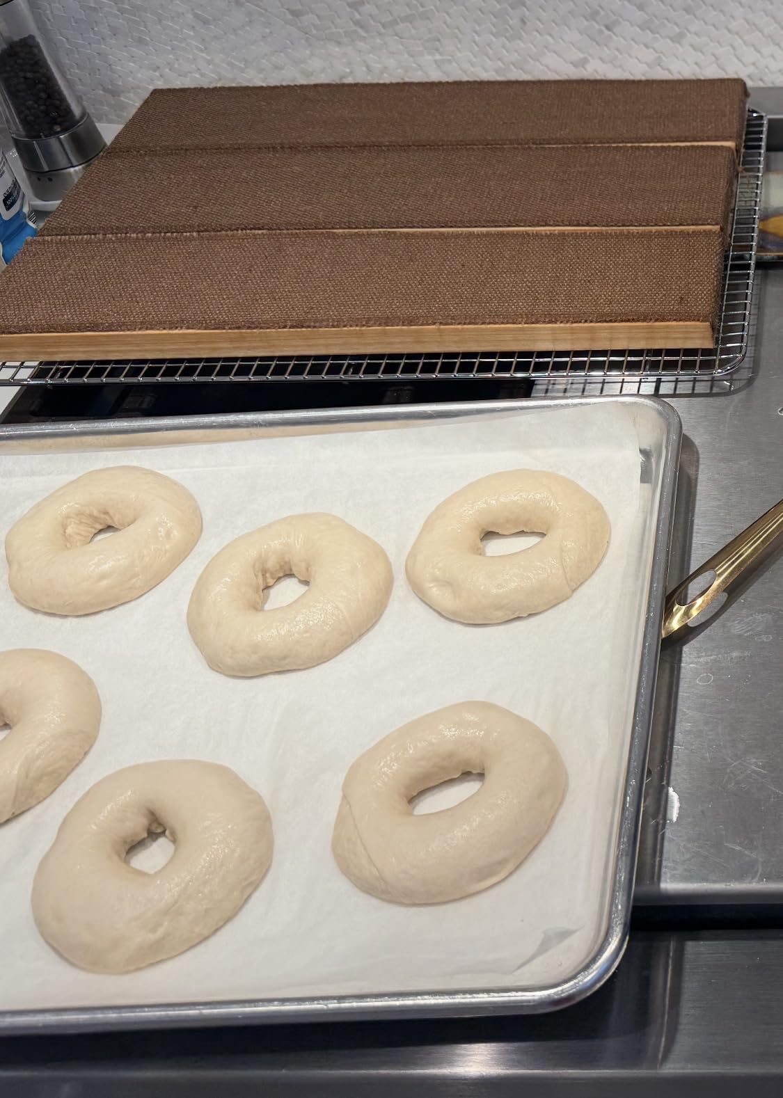 Bagel Baking Boards 2-Pack | 15.7 x 3.5 x 0.8