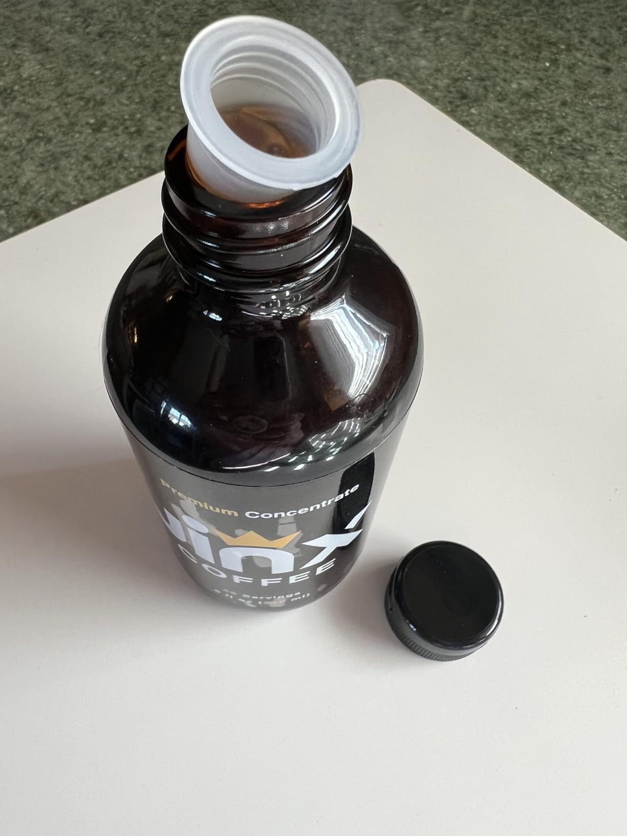 Jinx Coffee Concentrate - 50x Stronger Cold Brew Coffee | Strong Caffeine Concentrated Liquid, Perfect for Instant Hot or Iced Coffees, Cold Brew Concentrate, Hot Drinks, and Instant Espresso | 48 Servings customer photo 2