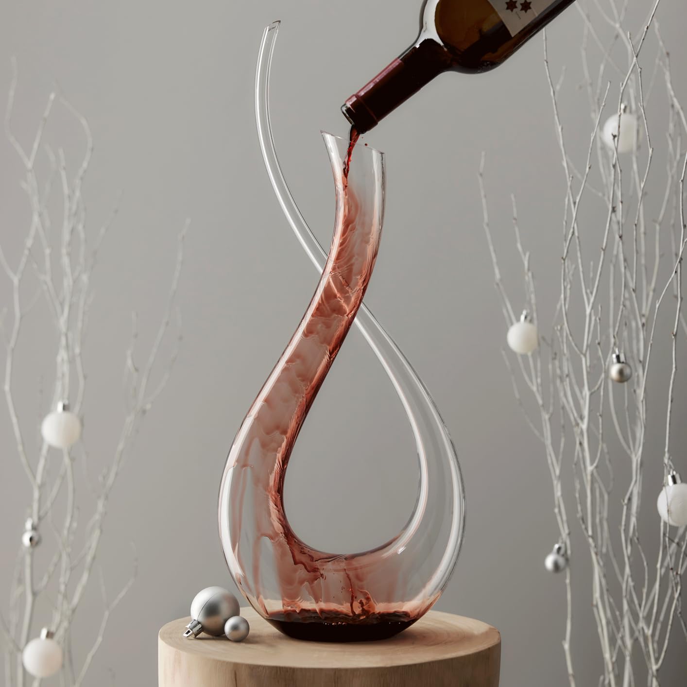 Wine Enthusiast Art Series Deluxe Wine Tower Decanting Set customer photo 1
