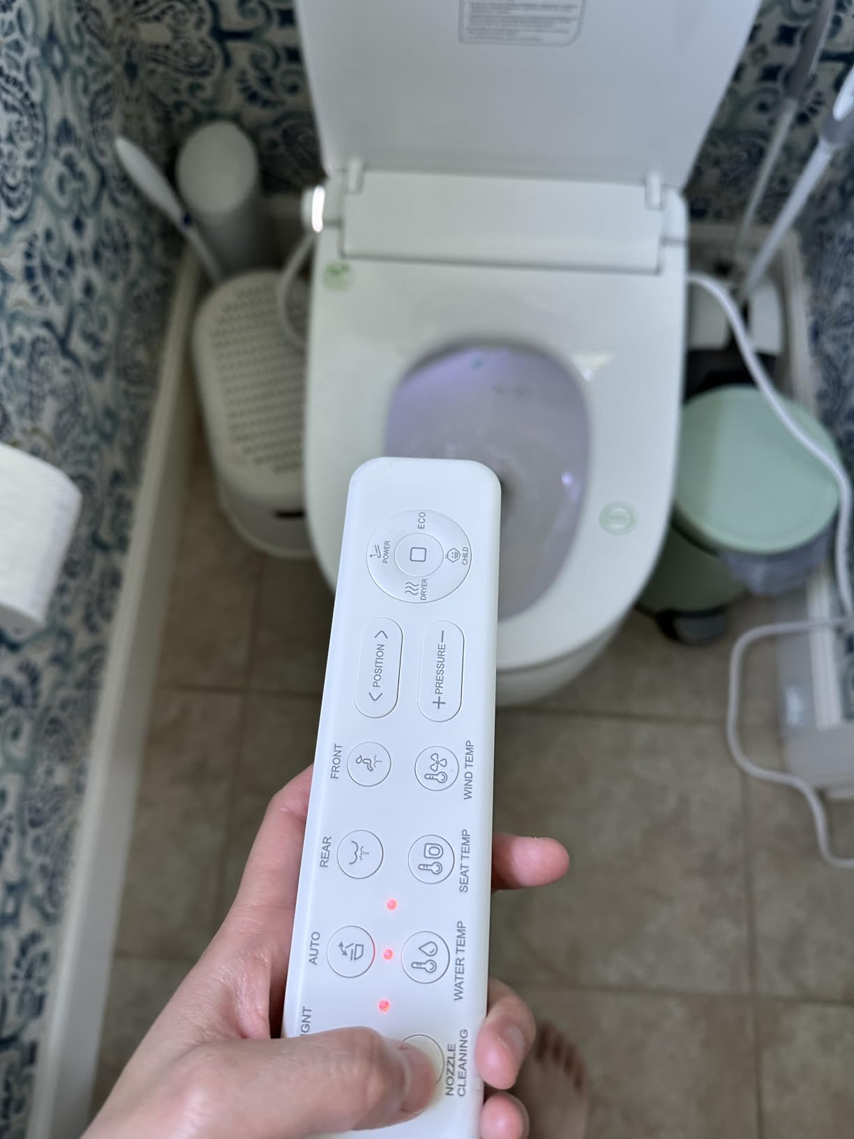 Smart Max Bidet Toilet Seat, Electric Elongated Ecoseat with Four Cleaning Modes, Auto Open/Close, Wider Seat, Ultra Slim, Female Wash and Rear Wash customer photo 2