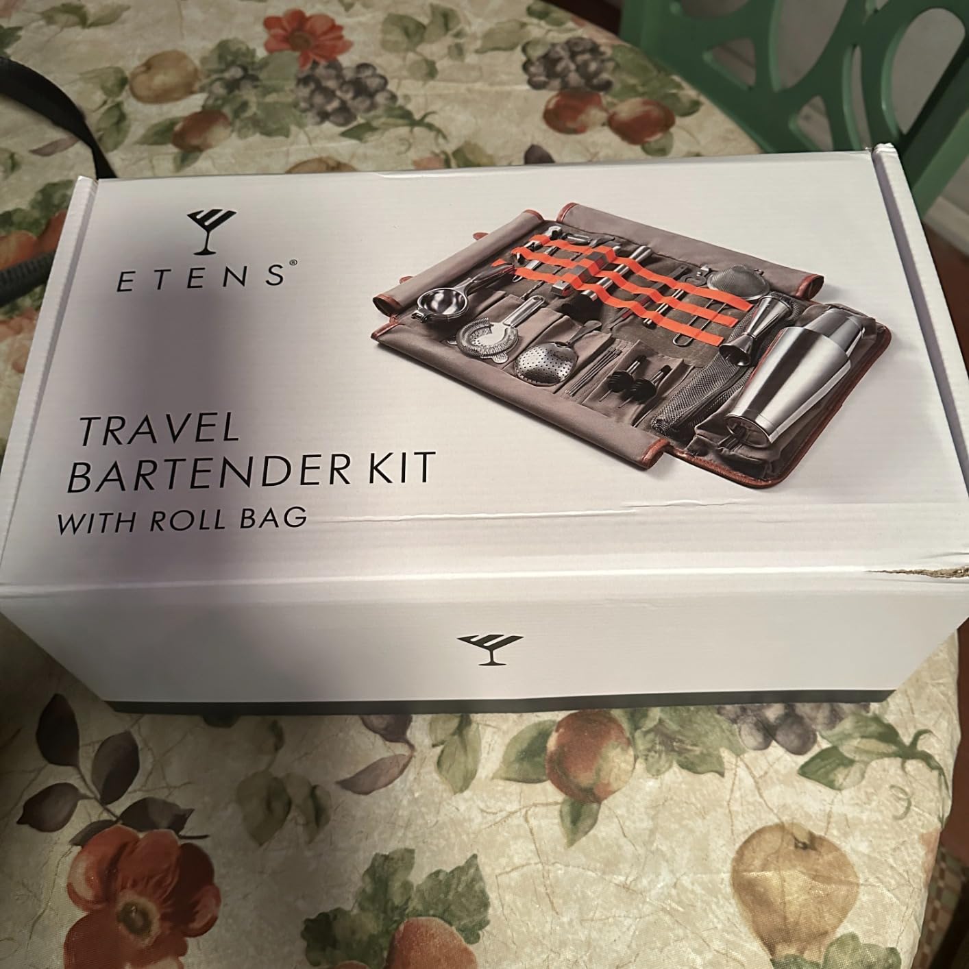 Travel Bartender Kit - 22-Pc Bartending Kit with Bar Tools Bartender Accessories, Waxed Canvas Tool Bag - Professional Stainless Steel Bar Tools Set with Standard Jigger, Unbreakable Squeezer customer photo 2