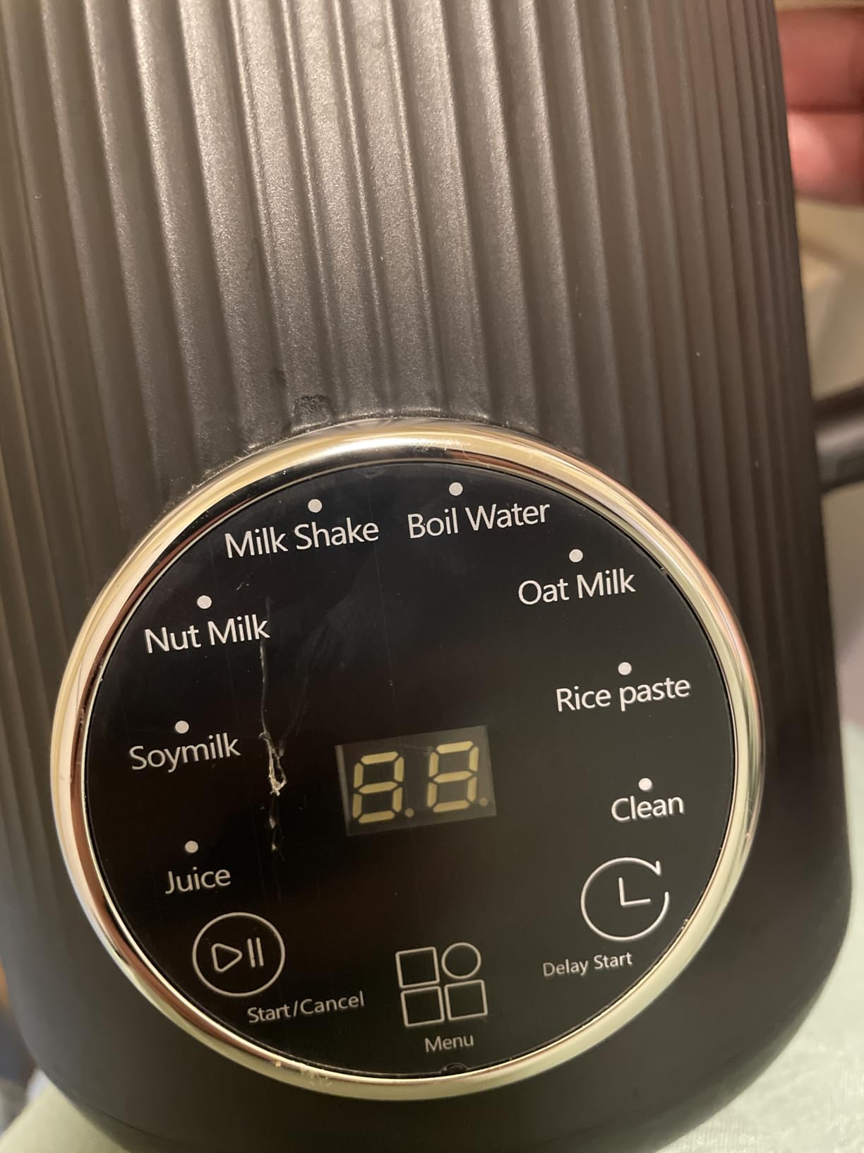 32oz Automatic Soy Machine for Homemade Almond, Oat, Coconut, Soy, Plant Based Milks and Non Dairy Beverages with Delay Start/Keep Warm/Self-Cleaning/Boil Water, Black customer photo 2