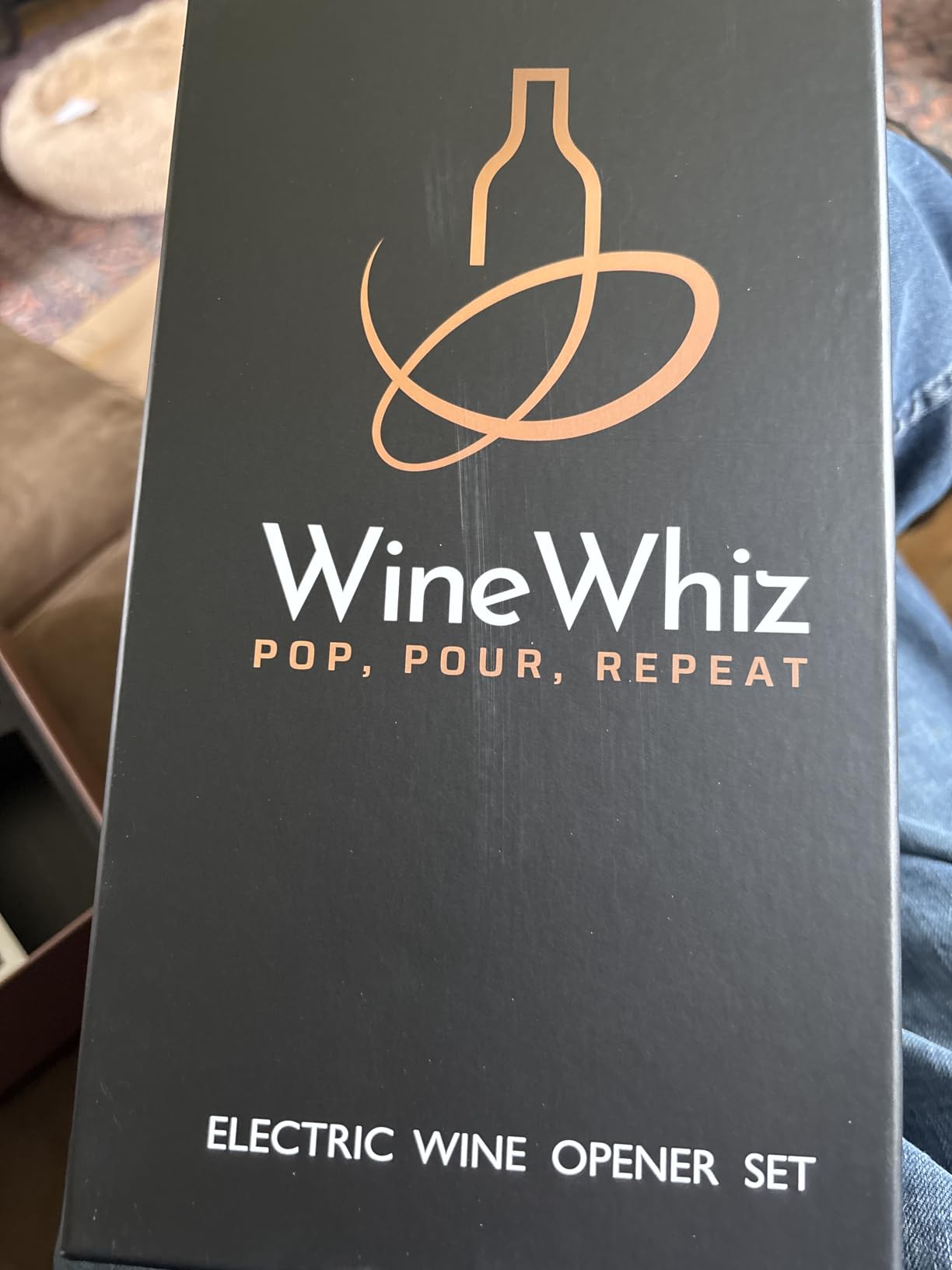 Electric Wine Aerator & Opener Set with Accessories, Rechargeable Automatic Corkscrew, Aerator, Dispenser, Foil Cutter Tool, Stopper, Wine Lovers Gift for Housewarming, Birthday, Registry, Anniversary customer photo 2