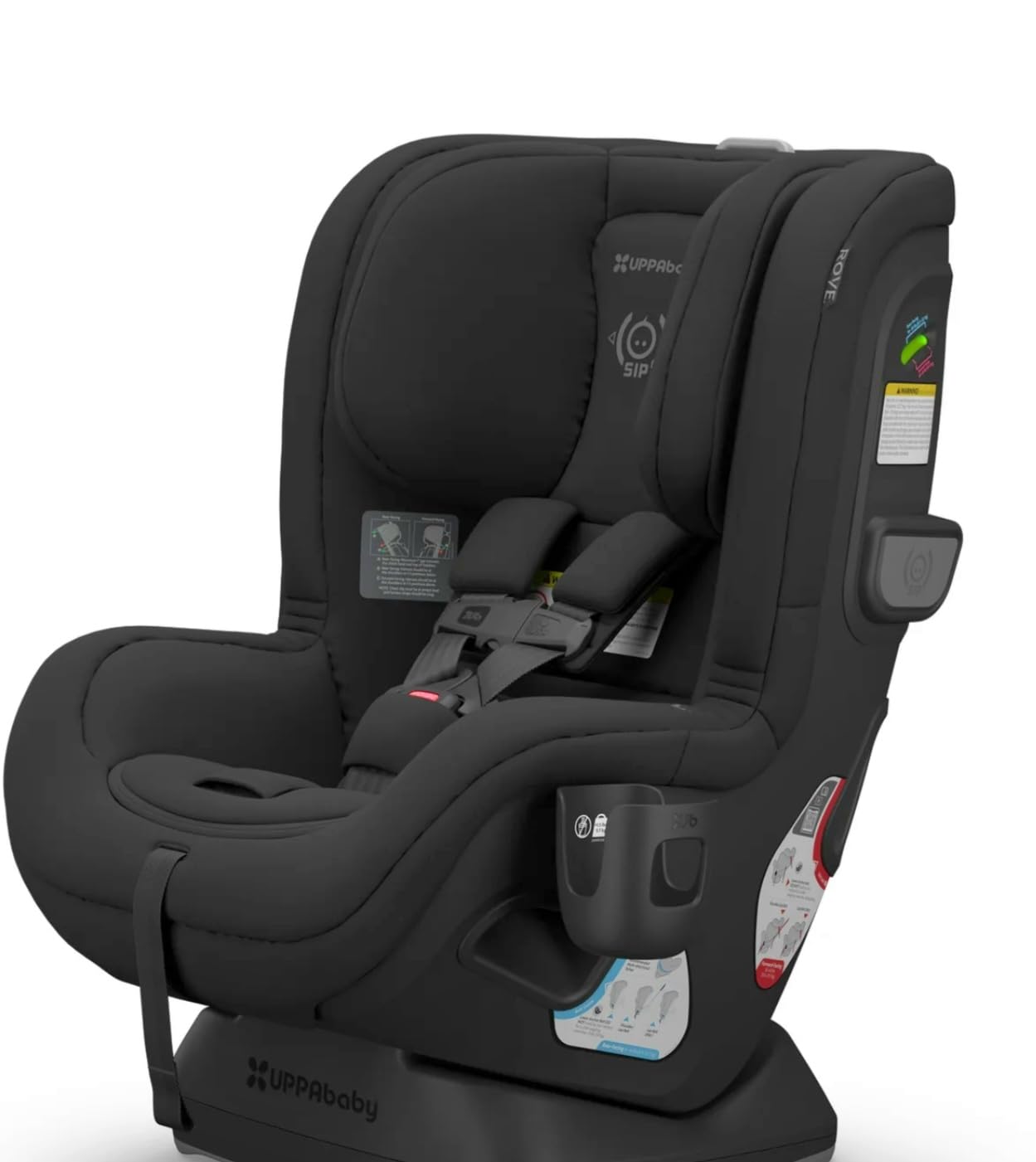 UPPAbaby Rove Convertible Car Seat - 2-in-1 Rear + Forward Facing - Quick + Secure 3-Step Install - Intuitive Safety Technology + Comfort Features - Cup Holder Included - Kavneer (Almond Melange) customer photo 1