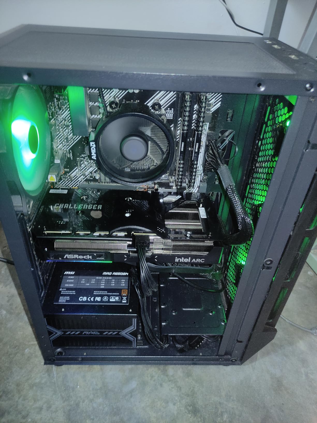 ASRock Intel Arc B570 Challenger 10GB OC GDDR6 Graphics Card customer photo 1