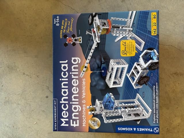 Thames & Kosmos Mechanical Engineering: Machines & Vehicles STEM Experiment Kit, Build 20 Mechanical Models, Explore Physics of Force & Motion, Hands-on Introductory Science Learning for Ages 8+ customer photo 2