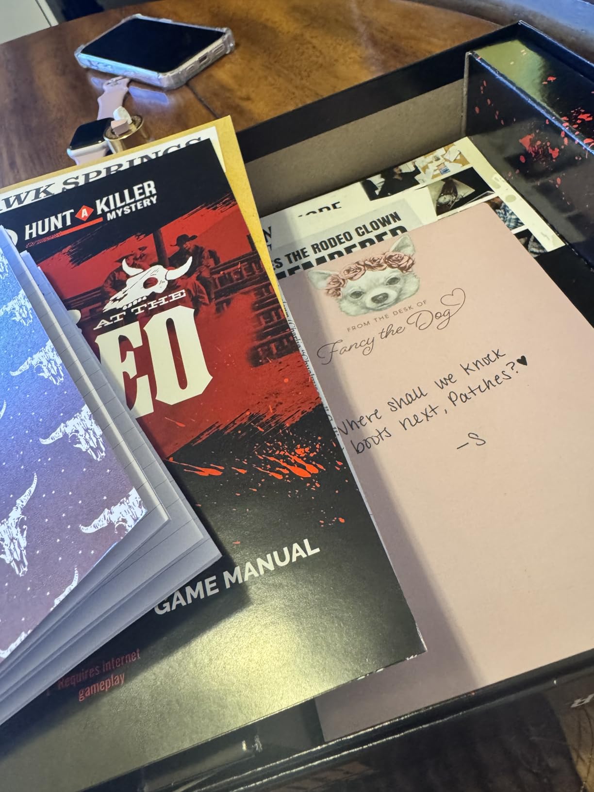 Hunt A Killer: Lakeside Slaughter - Immersive Murder Mystery Game for Fans of Interactive Crime Solving, 90-120 Min Playtime, 1+ Players, Ages 14+ customer photo 2