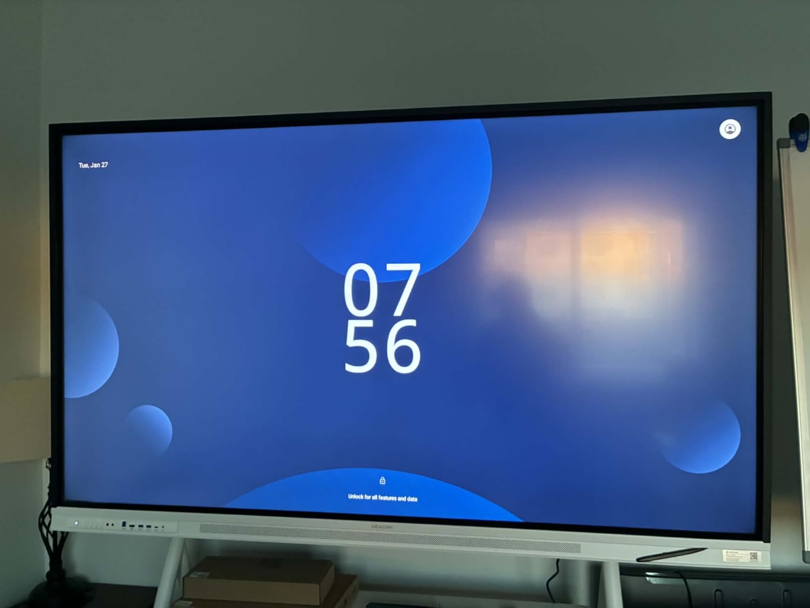 75 Inch 4K Smart Board - Google EDLA-Certified Interactive Whiteboard, Android 14, 50-Point Touch, Wireless Casting - Digital Whiteboard for Classrooms customer photo 1
