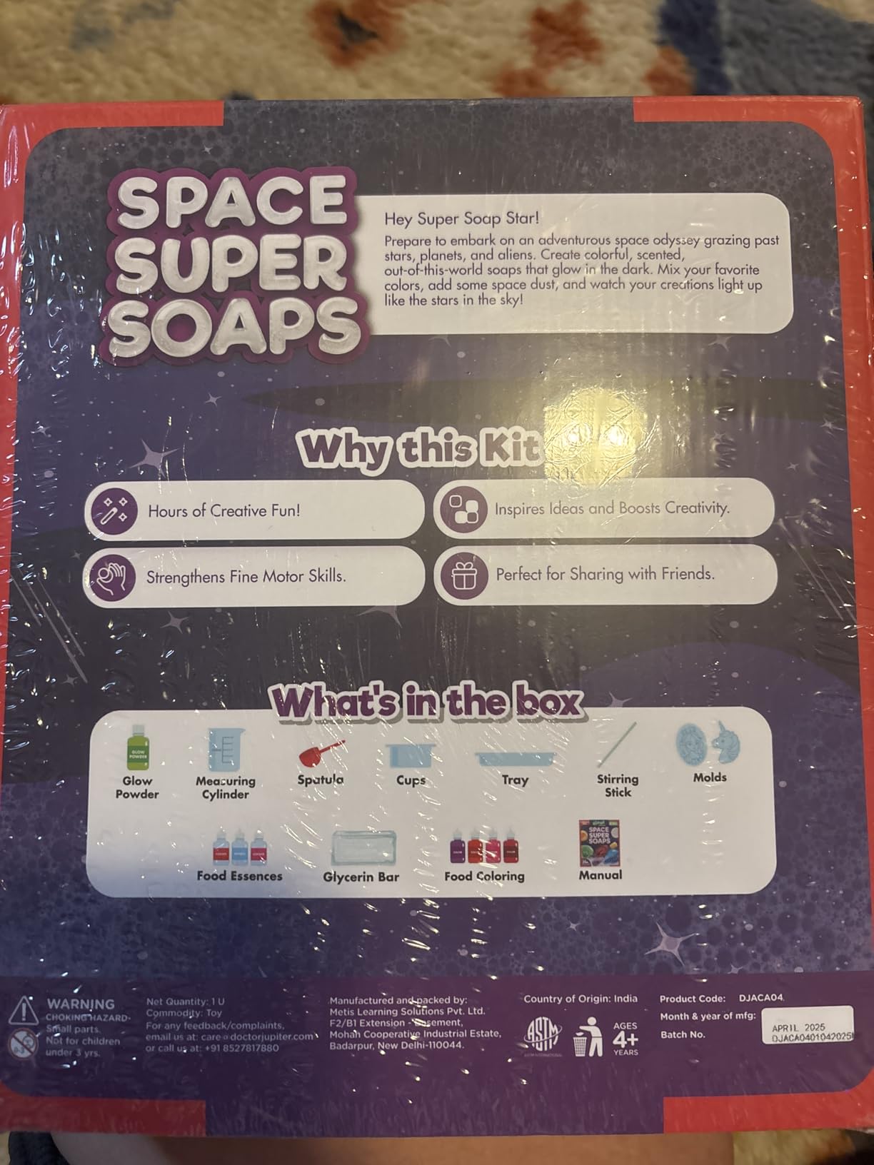 Doctor Jupiter Soap & Bath Bomb Making Kit for Kids Ages 8-12 | Girls Easter Crafts, Birthday Gift Ideas for 8+ Years Old Girls | Learning & Educational Science Kit, DIY Project customer photo 2