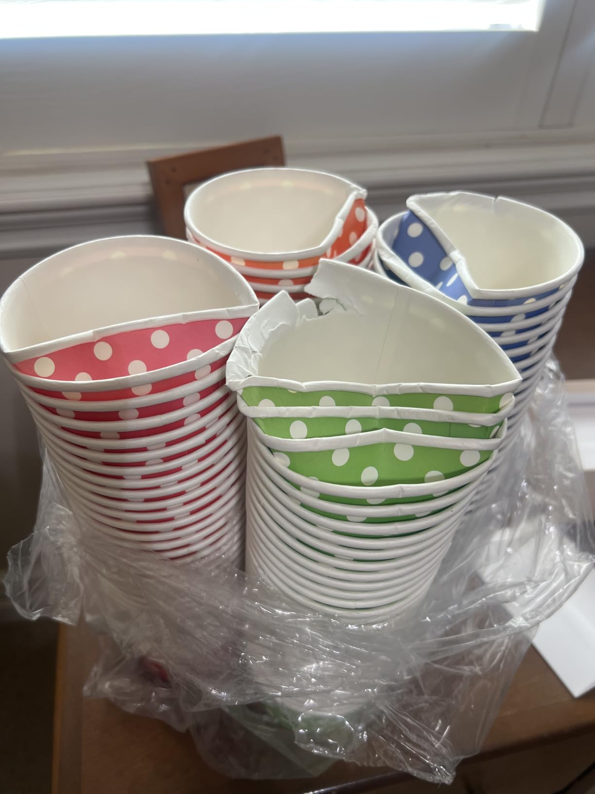 120 Pcs Football Party Bowls 12 oz Football Paper Treat Cups Disposable Football Serving Snack Bowls for Football Theme Birthday Tailgate Game Day Sports Events Party Table Decorations Supplies customer photo 2