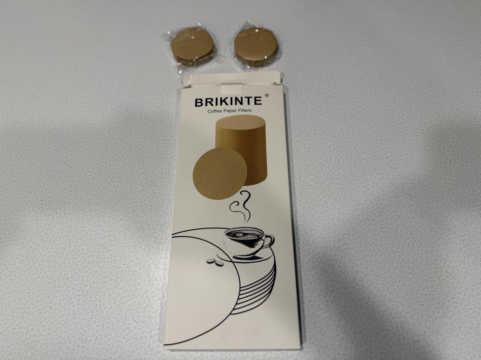 1000 Pcs Coffee Paper Filter for Espresso Coffee Maker, 58mm Unbleached Espresso Filter Puck Screen Portafilter Paper customer photo 1
