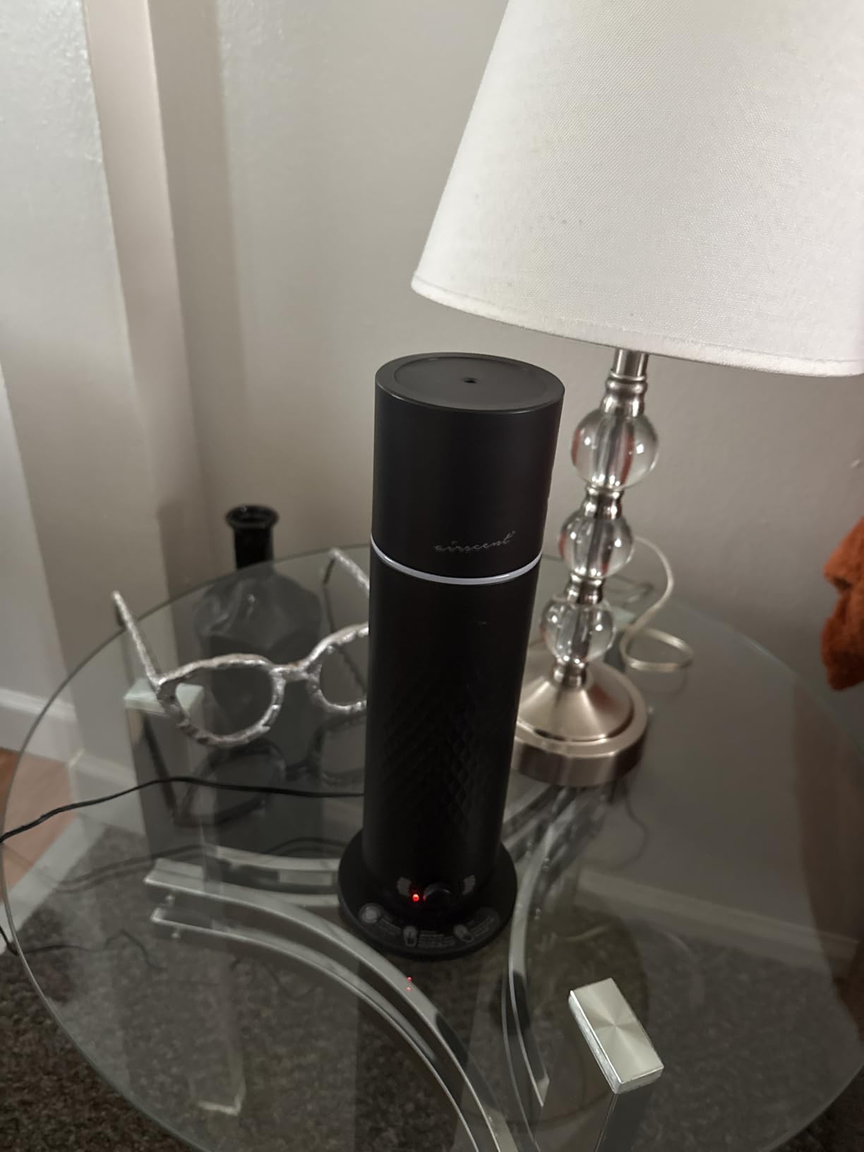 The AirScent Waterless Diffuser - Cold Air Scent Diffuser Oil Machine for Homes, Offices, Hotels and Spas - Aromatherapy Diffuser for Aesthetic Scenting - Black - 4.05 Oz - Fragrance Not Included customer photo 2