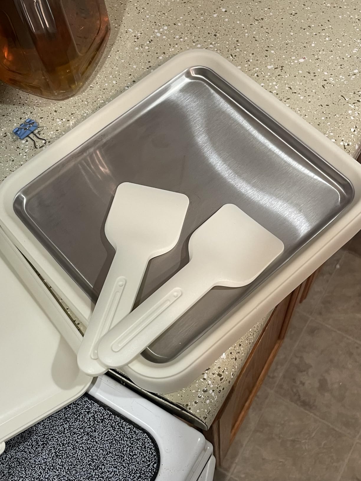 Rolled Ice Cream Maker, Felizbebe Instant Ice Cream Roller Tray with Lid and 2 Spatulas customer photo 1