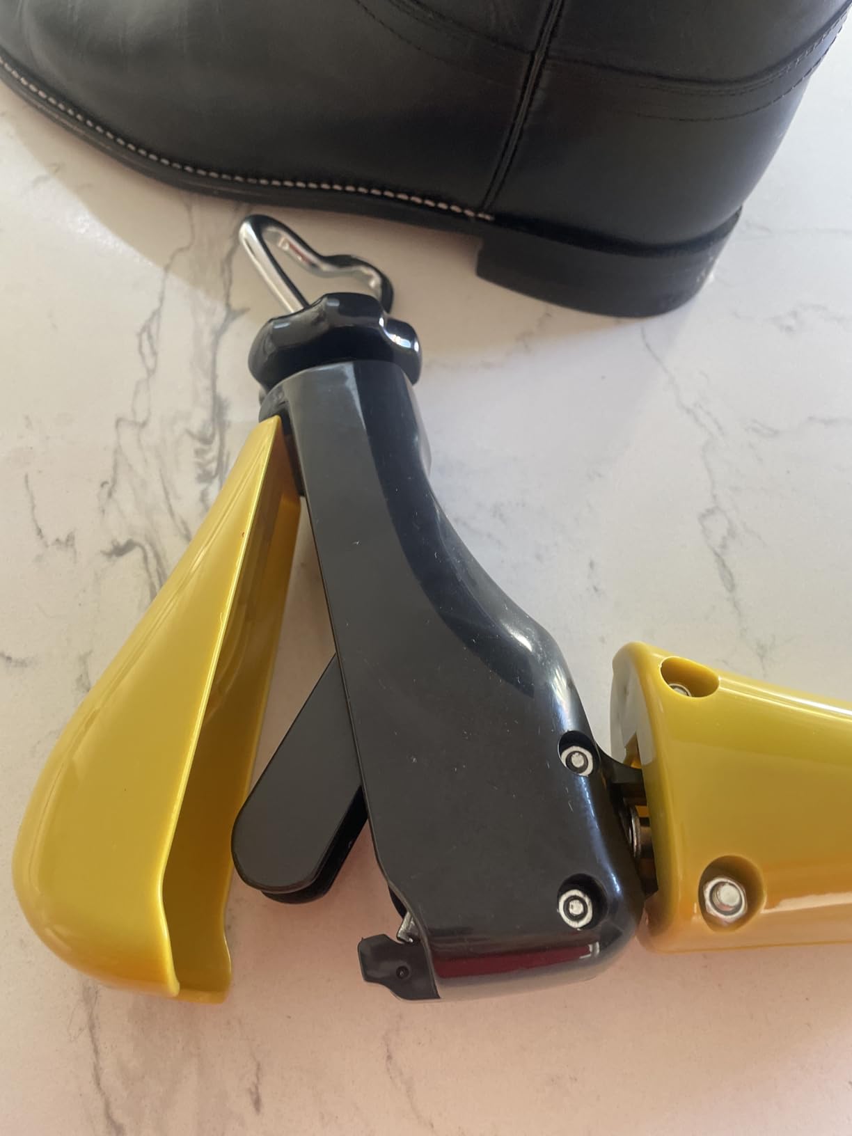 Shoe Stretcher & Boot Stretcher - Men's & Women's, 2 Pieces Adjustable Width and Length for Wide Feet customer photo 2