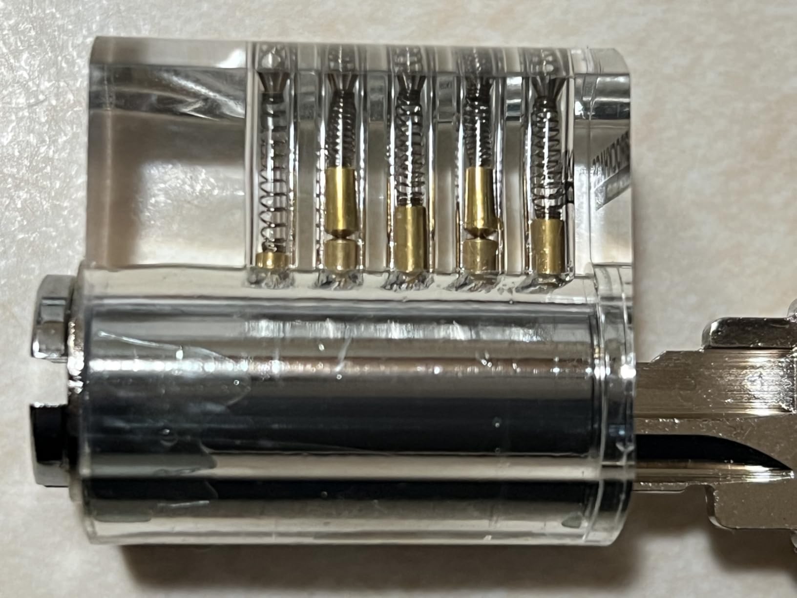 Transparent Lock - Educational Training Aid & Locksport Puzzle customer photo 1