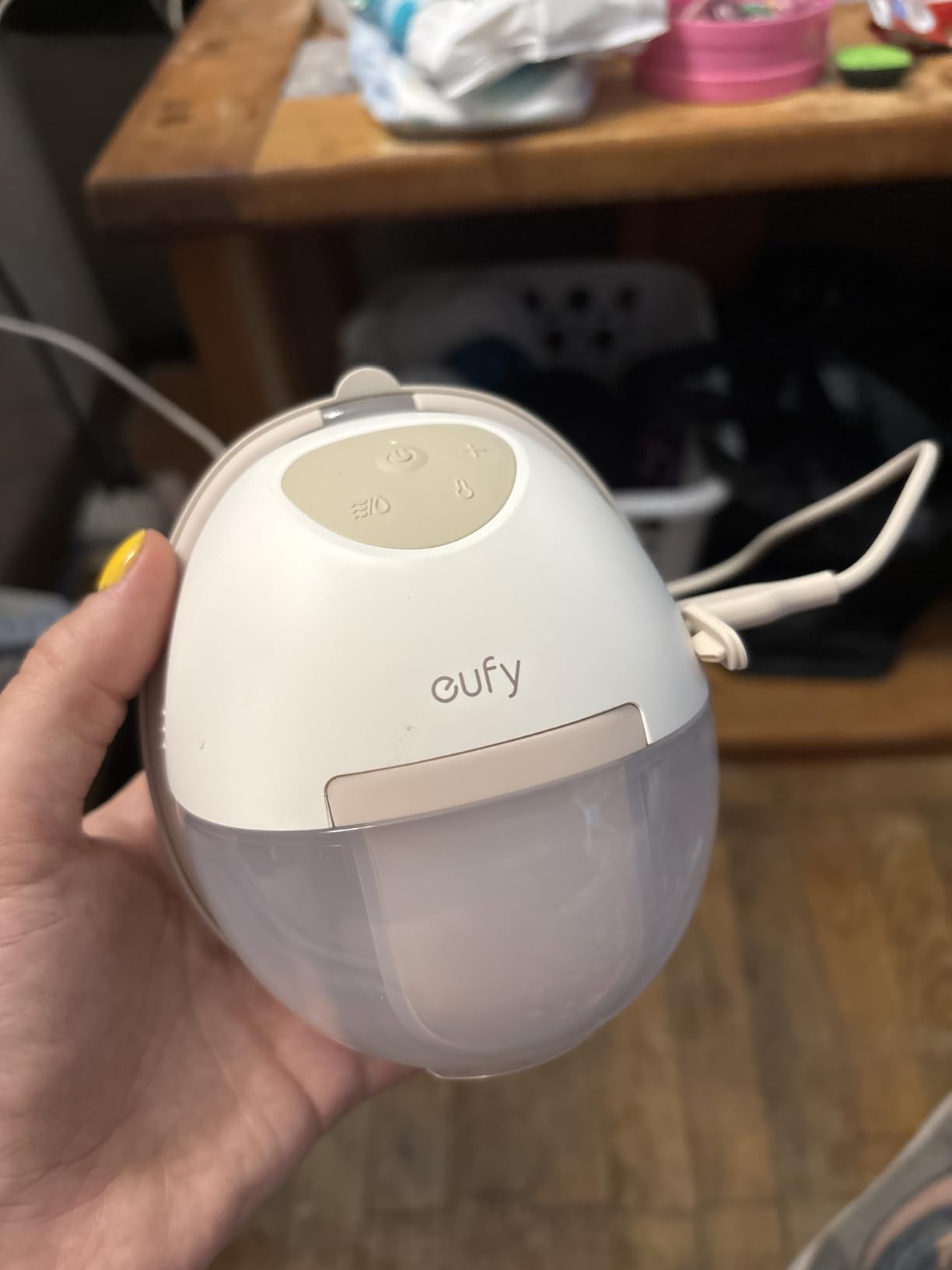 Eufy by Anker Heated Breast Pump Hands-Free E20, Wearable with Innovative HeatFlow, 3 Heat Levels, Optimized Rhythm via App, Hospital-Grade Suction, 2-Pack customer photo 1