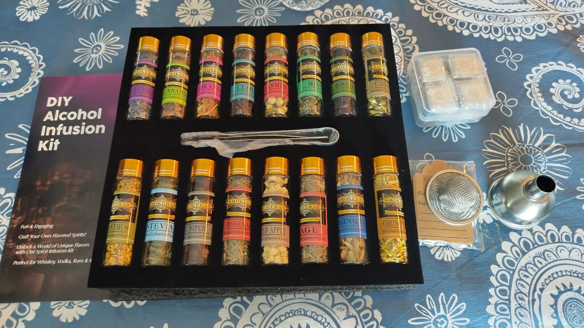 DIY Alcohol Infusion Kit - 16 Natural Spices for Whiskey, Rum, Vodka & Cocktails customer photo 1