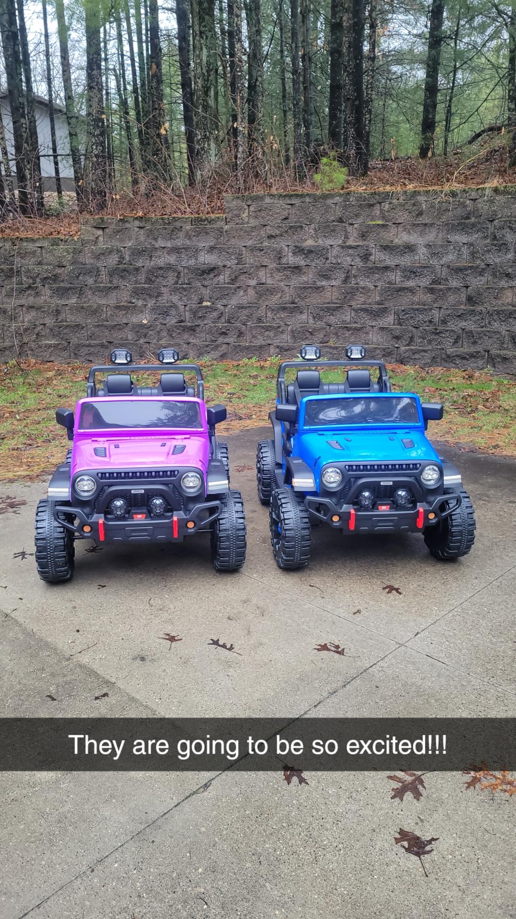 Hikiddo 2 Seater Ride on Toy Car for Kids, 24V 4WD Ride-on Truck Kids Electric Car with Remote Control, 4x200W Motors - Blue customer photo 2