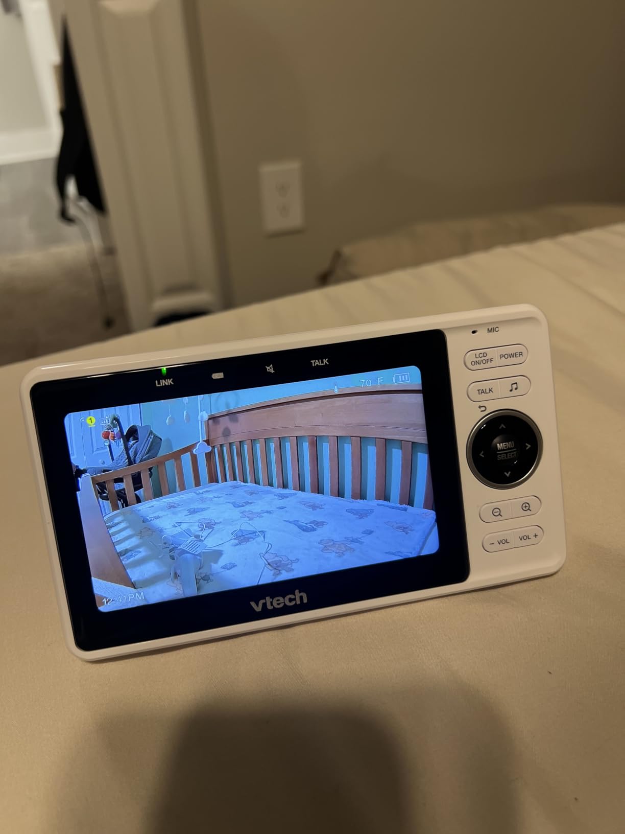 VTech 2-Cameras Smart WiFi Baby Monitor with 1080p FHD Camera and 5