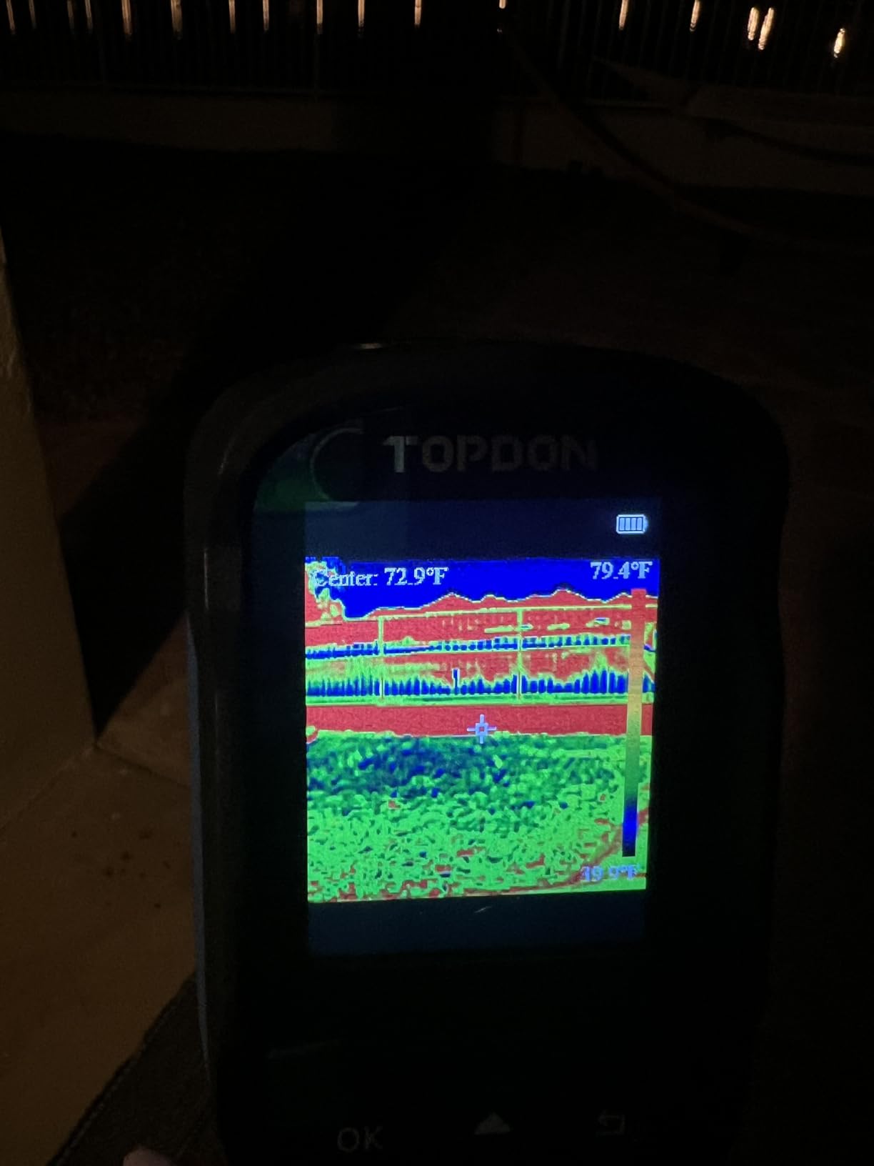 TOPDON TC004 Mini Thermal Imaging Camera, 240 x 240 TISR Resolution, 15-Hour Battery Life, 128 x 128 IR Resolution, 25Hz Handheld Infrared Camera with High/Low Temp Alerts customer photo 1