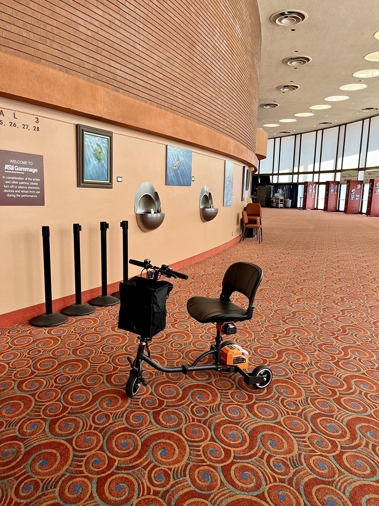 SuperHandy Passport Mobility Scooter for Adults - Foldable, 3 Wheel, Airline Travel Friendly - 6.5 Mile Range, 48V 2Ah Li-Ion Swappable Battery System (1 Li-Ion Battery) customer photo 2