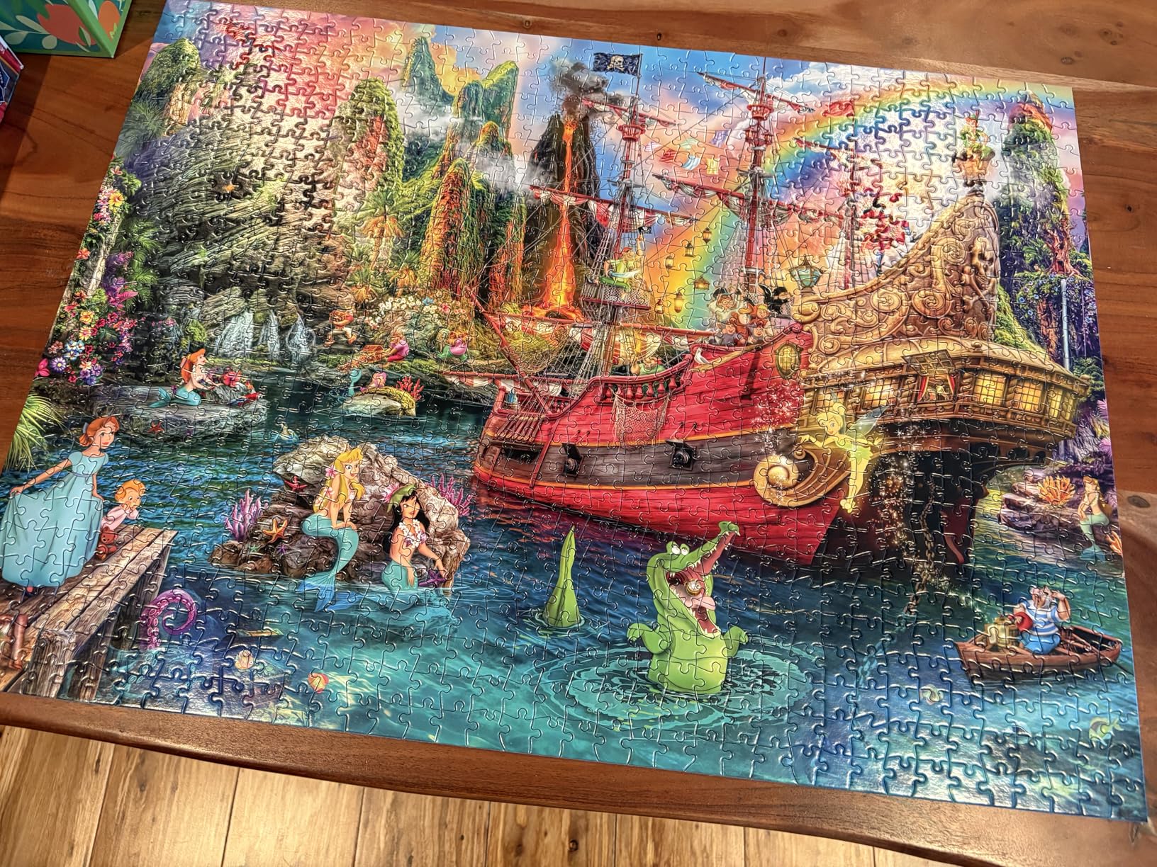 Disney Peter Pan Mermaid Lagoon 1000 Piece Jigsaw Puzzle for Adults - Buffalo Games Sapphire Select Premium Puzzles customer photo 2