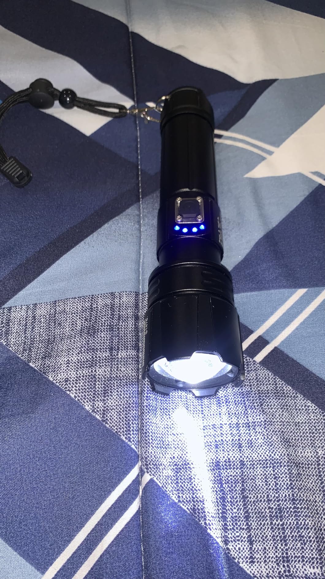 Flashlight 10000 High Lumens Rechargeable - 30W Super Bright LED Flash Light | 5000ft Beam & 12H Long Lasting USB C High Powered Handheld Police Flashlight for Home, Camping, Hiking, Emergency customer photo 2