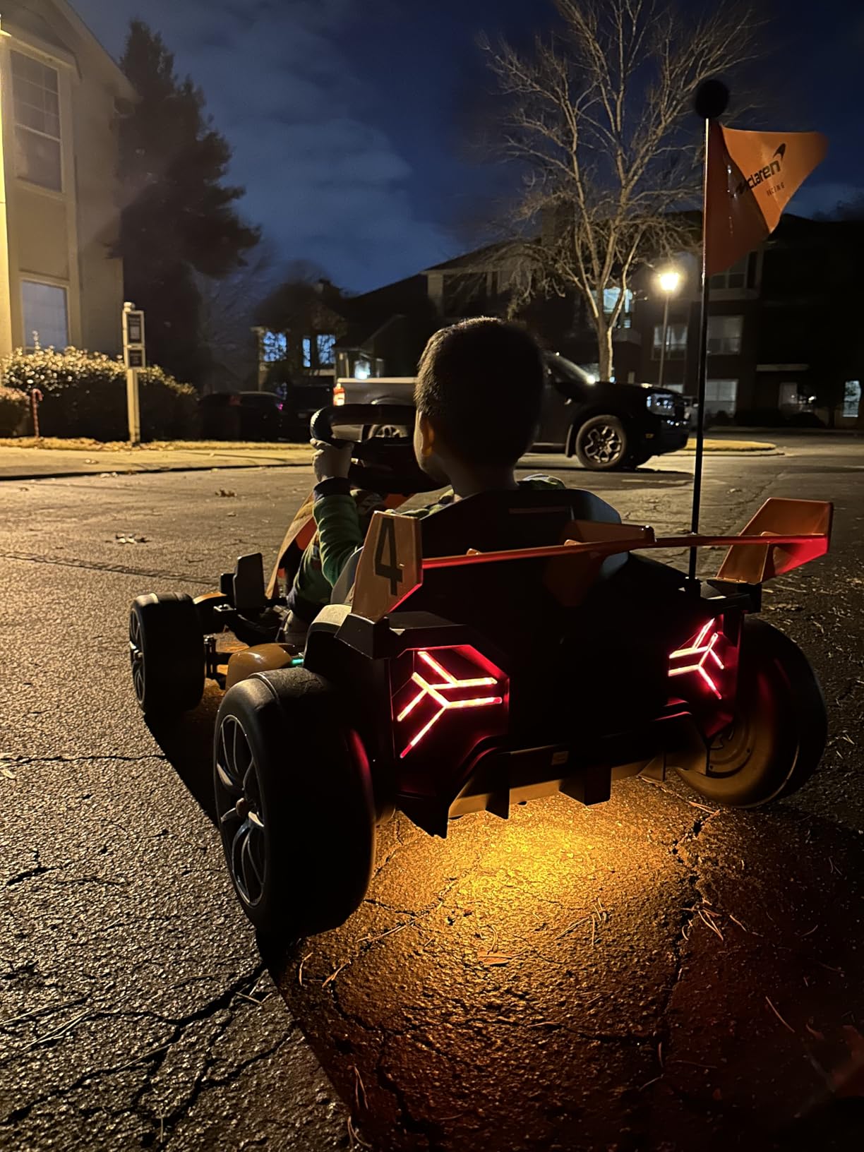 First Ride On Licensed McLaren Electric Go Kart for Kids, 24V Electric Drift Kart customer photo 1