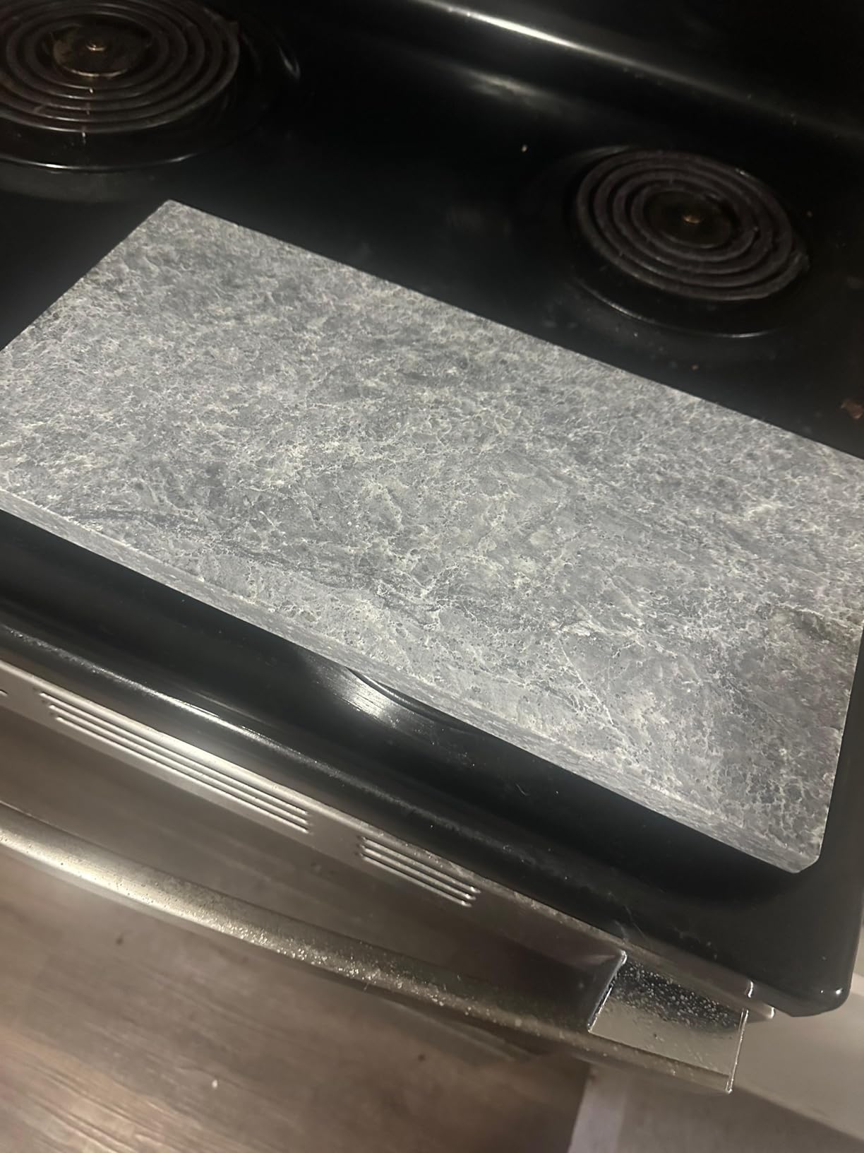 Grilling Stone by Soapstone Pros - Perfect for BBQ, Grill and Oven - Natural Non-Stick - rectangular - 16