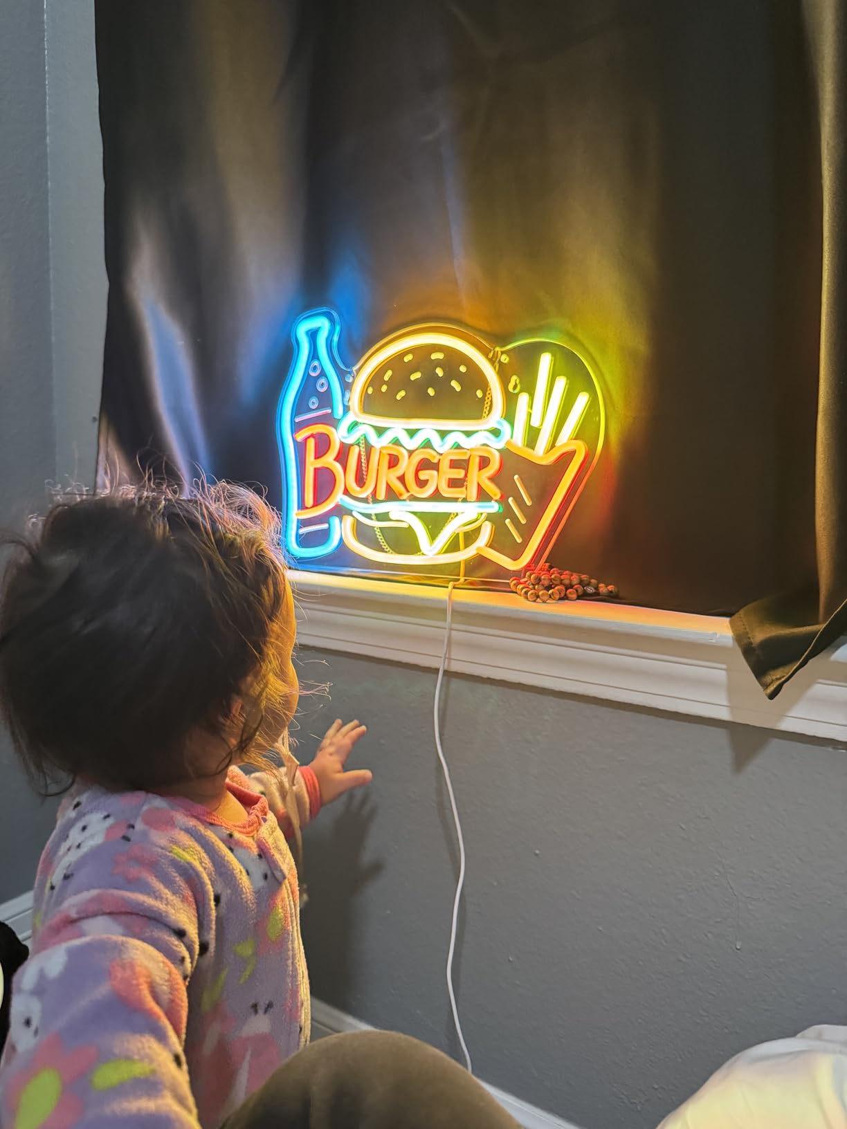 Cocktail Bar Neon Sign - Martini Glass LED Bar Light, Retro Home Pub Wall Art, Dimmable Bar Decor, Gifts for Bartenders & Cocktail Lovers customer photo 1