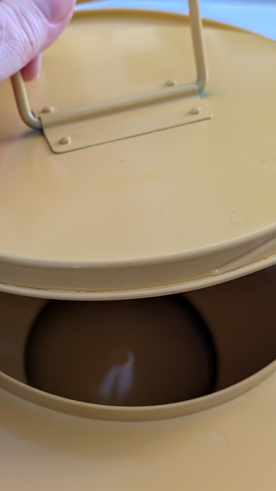 KOL Hanging Chicken Feeder - 20lbs Metal Chicken Feeder No Waste, Adjustable Poultry Feeder with 12 Ports, No Installation & Universal Height Design customer photo 1
