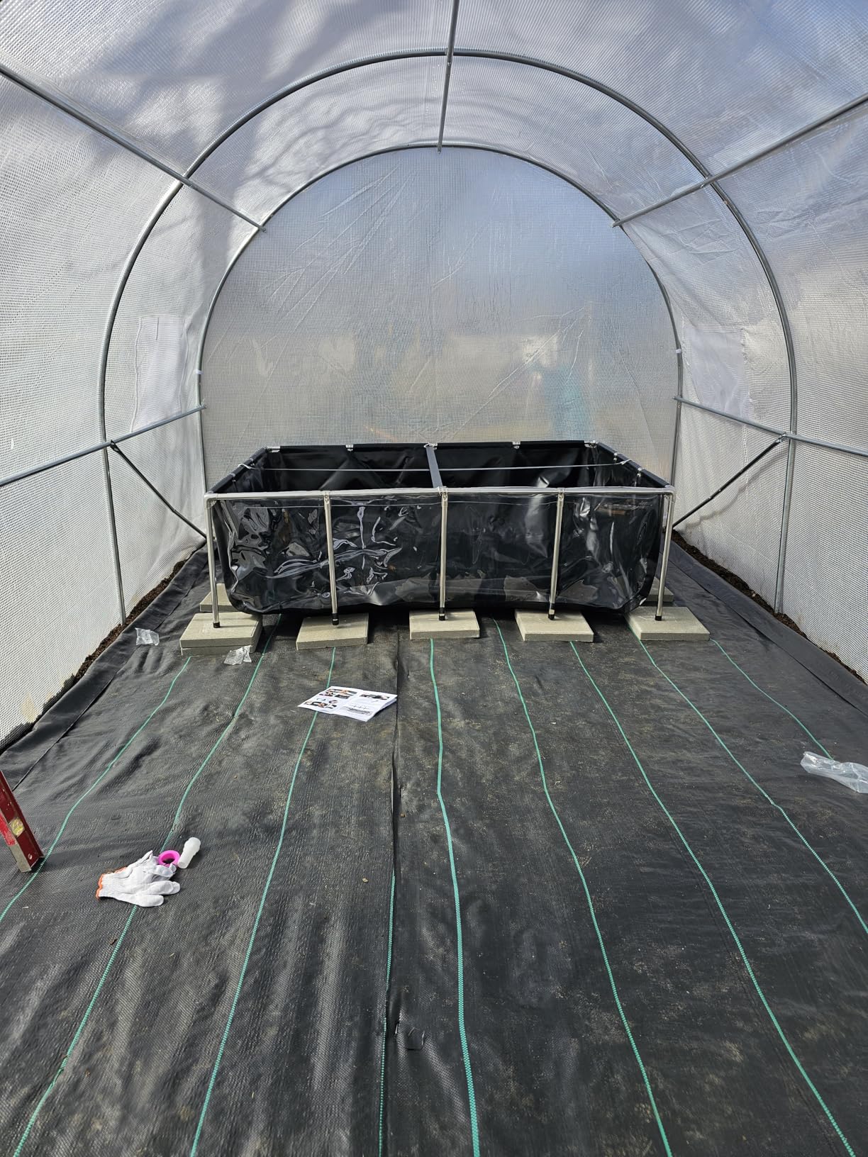 VEVOR Canvas Fish Pond, 470 Gal Above Ground Fish Pond customer photo 1