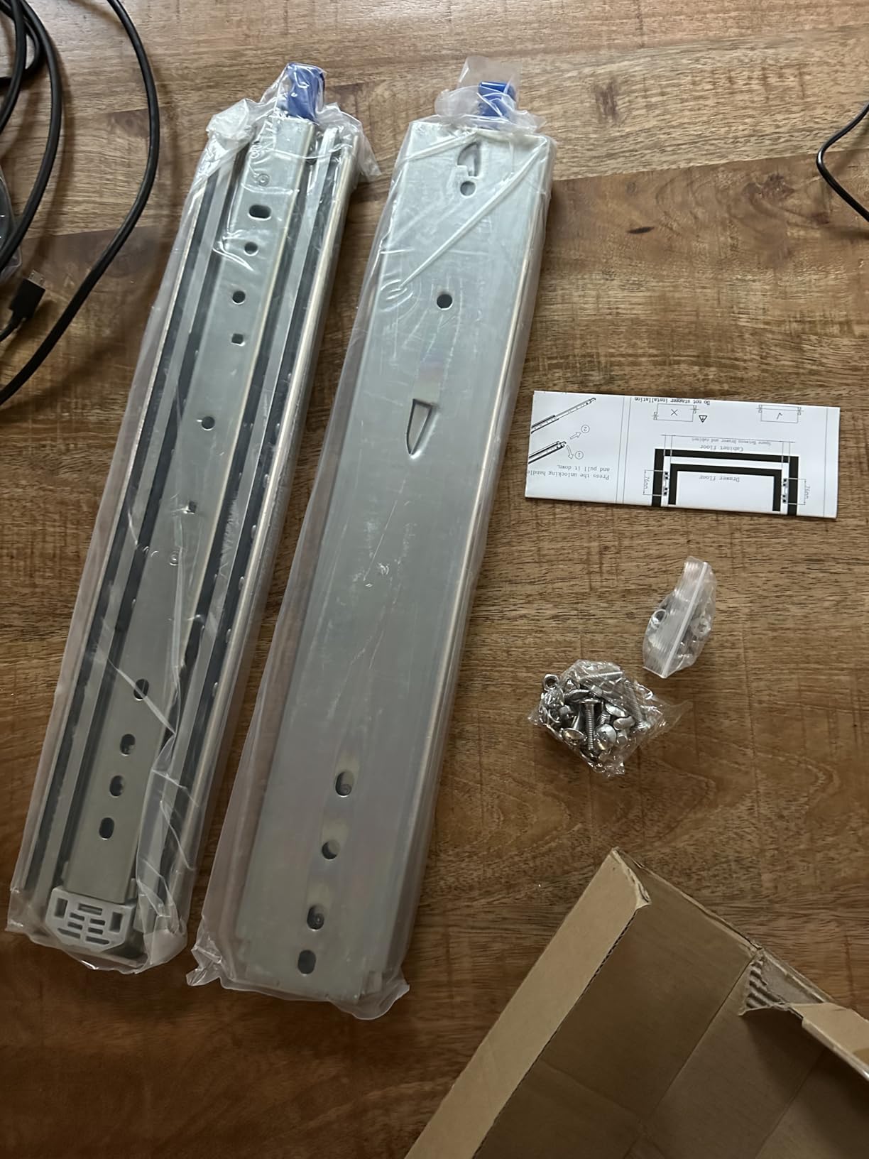 SLIDEWAY 500Lbs Heavy Duty Drawer Slides 1 Pair 16 Inch Full Extension Ball Bearing Sliding Rails customer photo 1