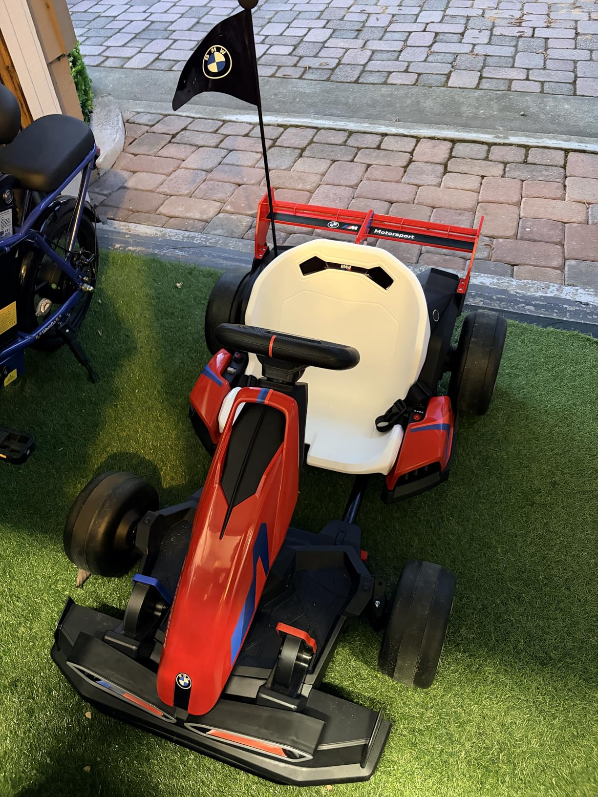 Wanan 36V Electric Go Kart with Adjustable Seat, Licensed BMW Drift Kart customer photo 2