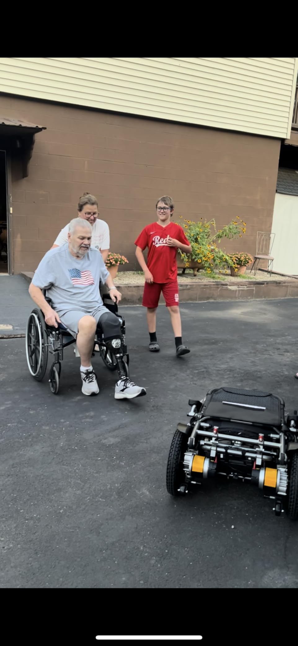 15 Miles Cruise Range ZENBON Electric Wheelchairs for Adults, Lightweight Foldable Powered Wheelchair, Intelligent Motorized Wheelchairs for Seniors, Portable All Terrain Electric Mobility Chair customer photo 1