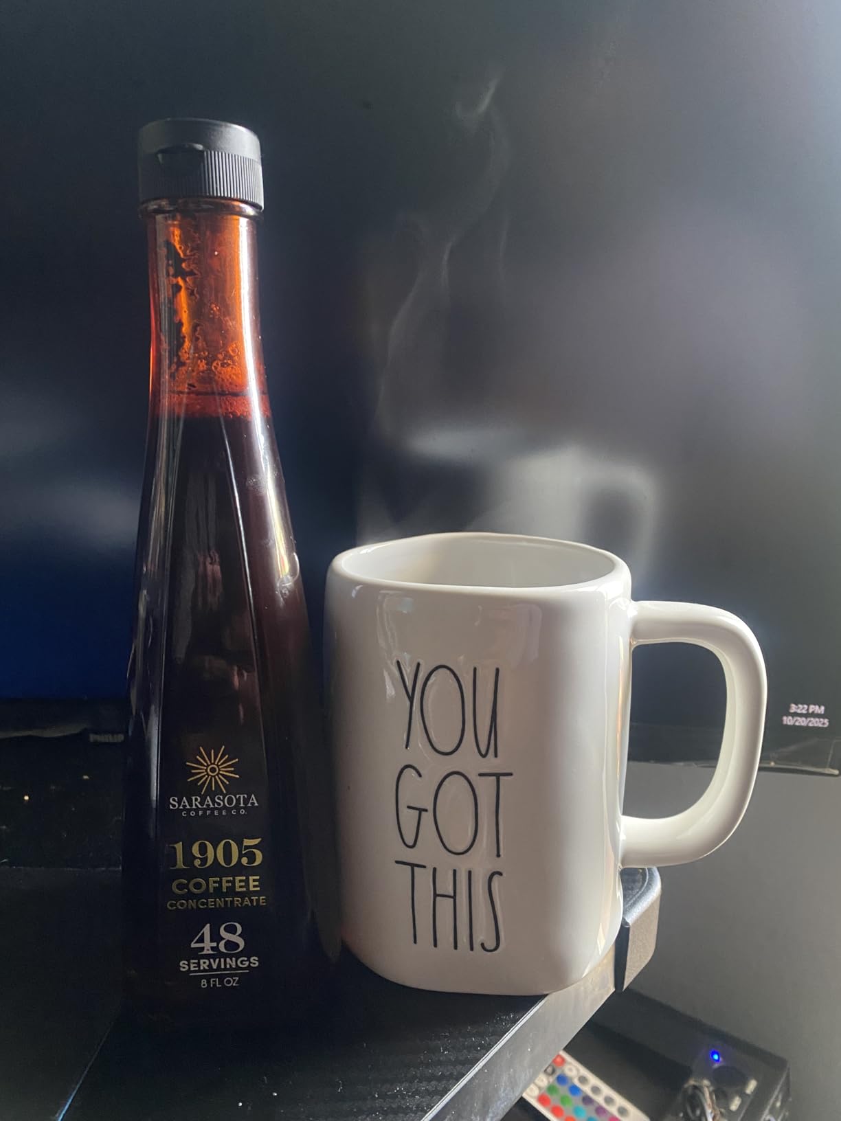 1905 Coffee Concentrate - Gourmet Cold Brew, 100% Natural & Low Acid, Premium Liquid for Hot and Iced Coffee Instant Espresso, or Lattes | 48 Servings - Sarasota Signature Original customer photo 2
