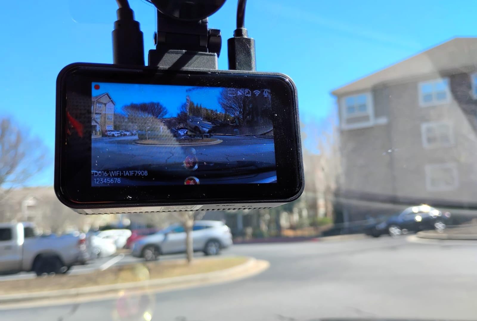 4K+4K Dash Cam Front and Rear, Free 128GB Card Included, 5.8GHz WiFi Dash Camera for Cars, Built-in GPS, G-Sensor, 170°Wide Angle, 3