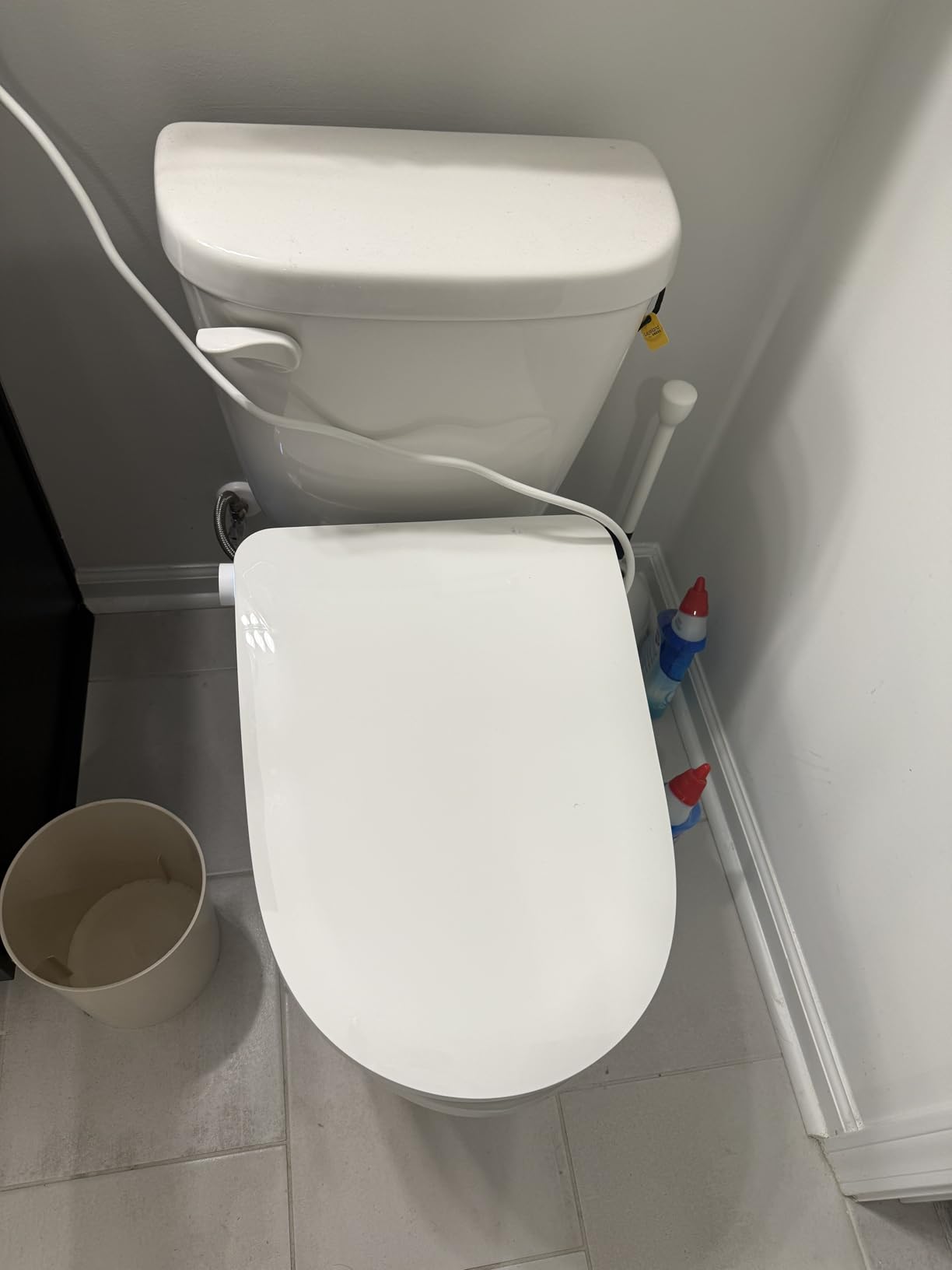 Sosh Auto Open Lid Bidet Seat, Smart Max Electric Toilet Seat with Instant Warm Water, Dryer, Front and Rear Wash, Remote Control, Self-Cleaning Nozzle, Eco Mode customer photo 2